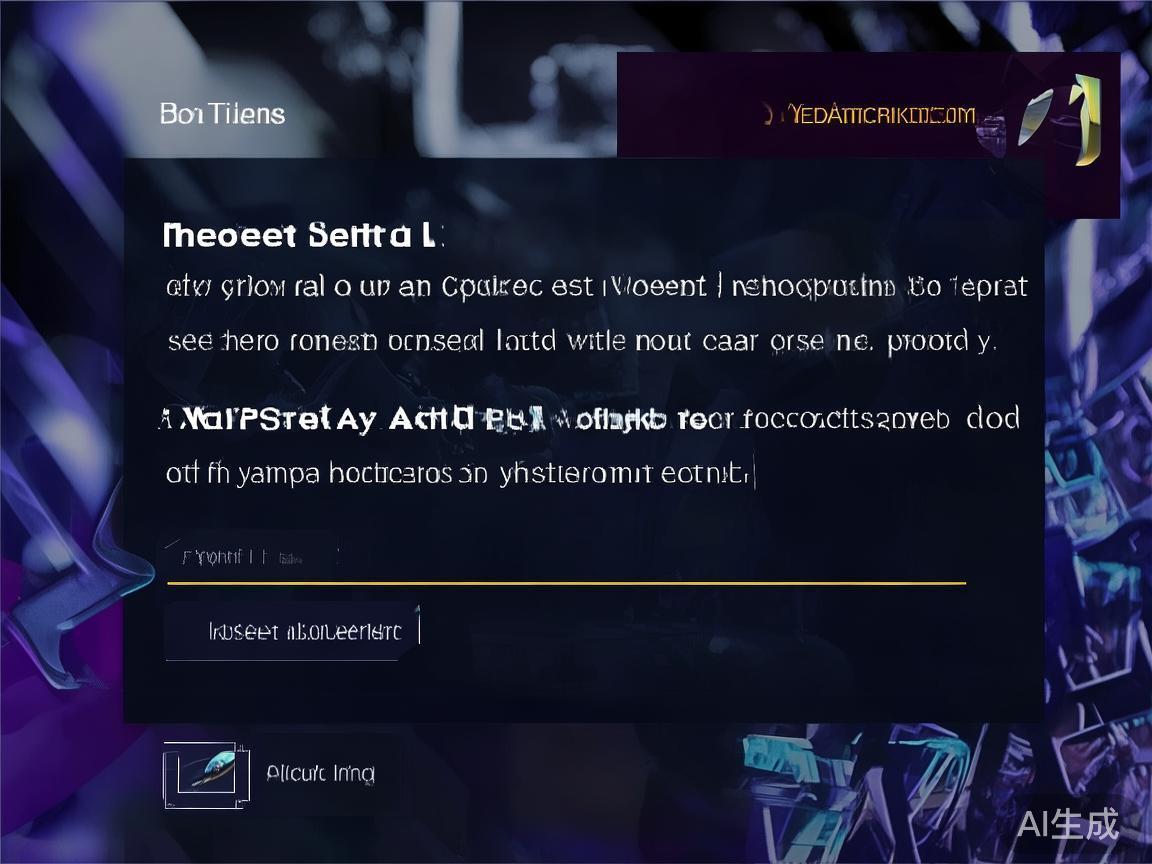 全面解析Dota2URL竞猜设置教程：帮助玩家轻松掌握操作步骤